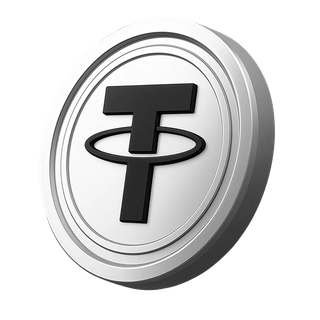 Tether USDT token v časti s informáciami o účte